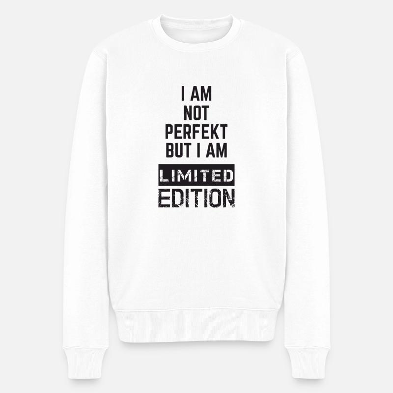 Édition limitée pas parfaite - Pull Premium bio Homme - blanc