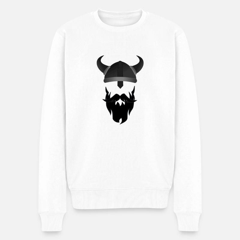 Vikings - Pull Premium bio Homme - blanc