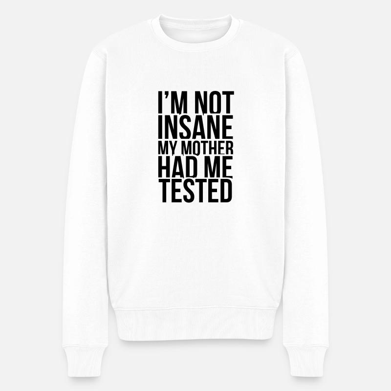 big bang - Pull Premium bio Homme - blanc