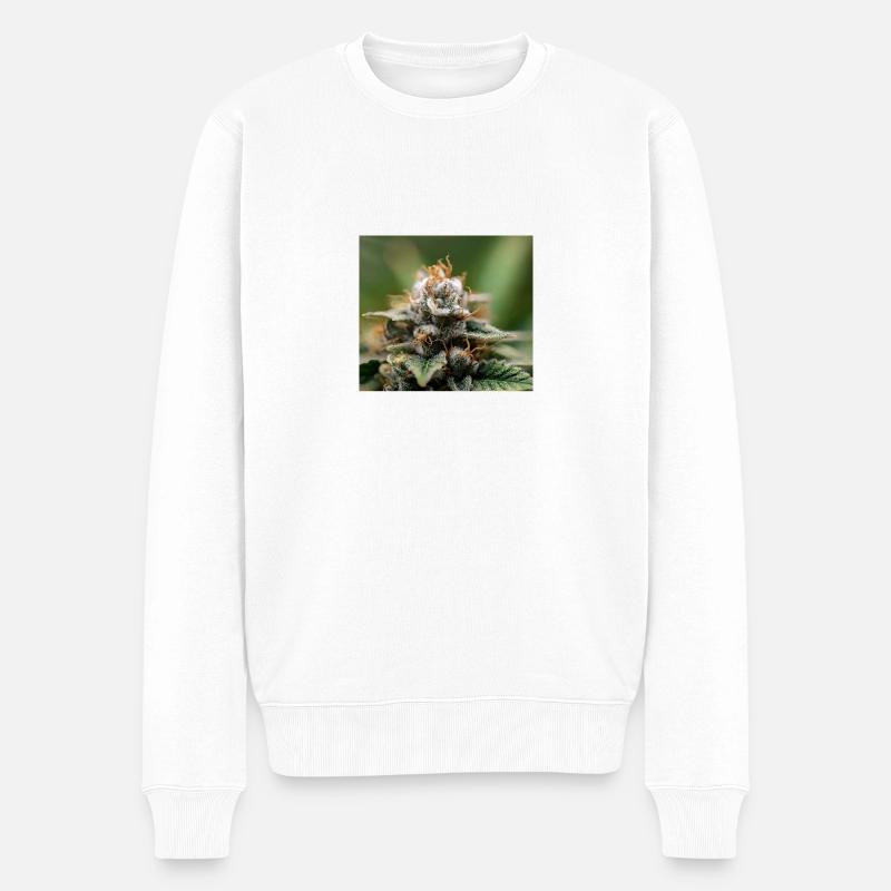 IMG 3674 - Männer Premium Bio Pullover - Weiß