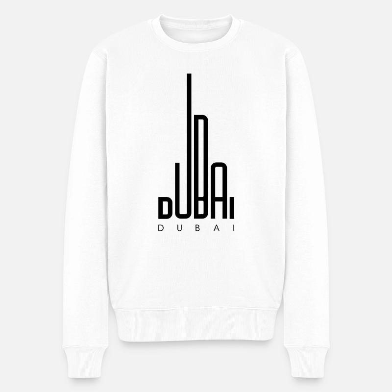 Dubaï - Pull Premium bio Homme - blanc