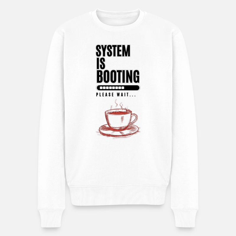 Le système démarre - Pull Premium bio Homme - blanc