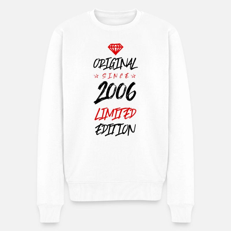 Édition limitée 2006 - Pull Premium bio Homme - blanc