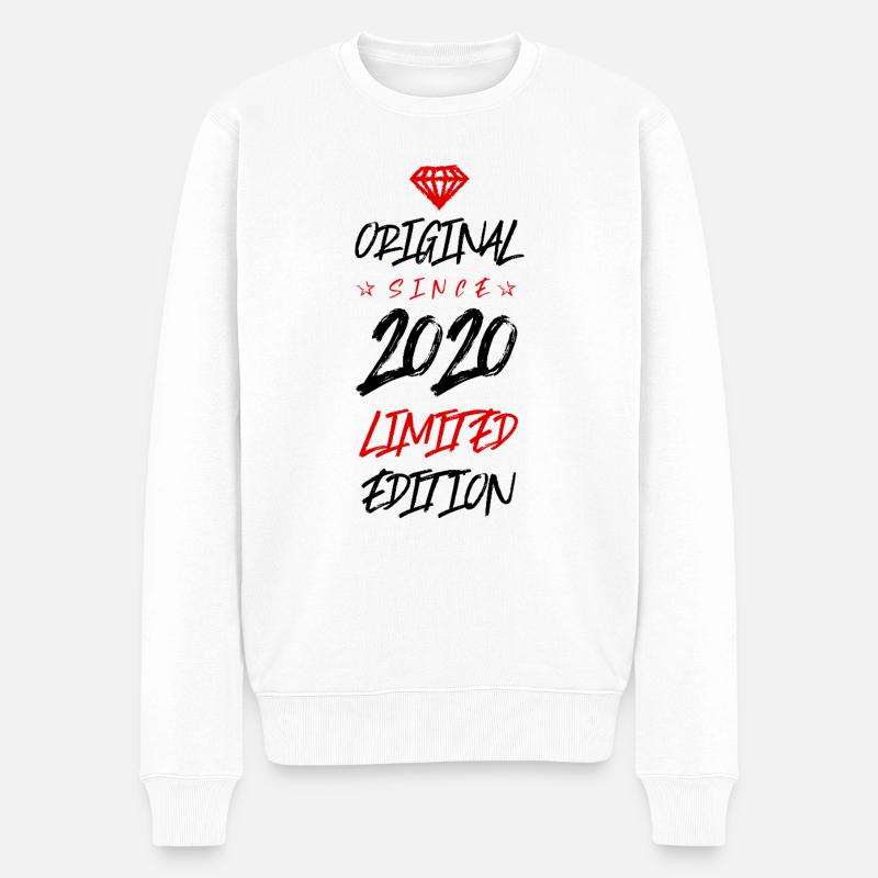 Édition limitée 2020 - Pull Premium bio Homme - blanc