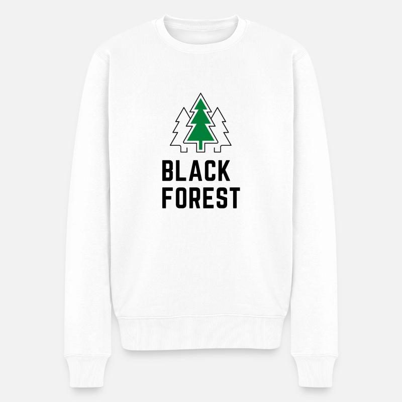 Black Forest - Pull Premium bio Homme - blanc