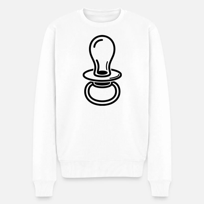 naissance - Pull Premium bio Homme - blanc