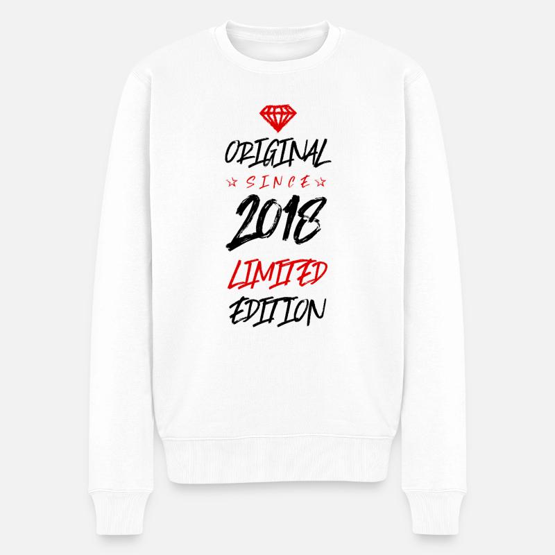 Édition limitée 2018 - Pull Premium bio Homme - blanc