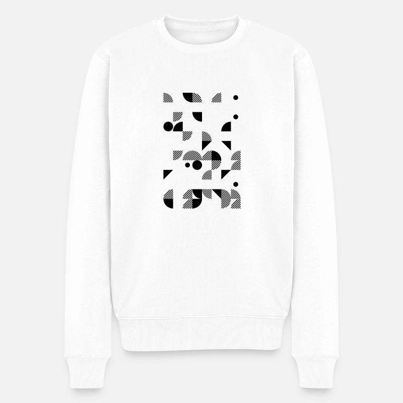 Nubie 3 - Pull Premium bio Homme - blanc