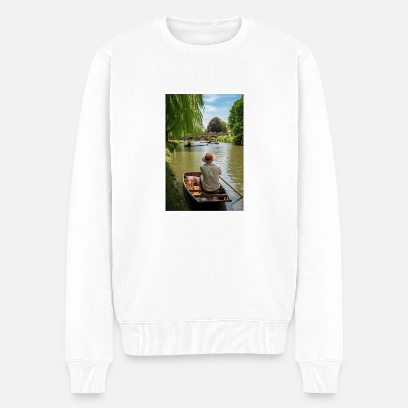 Martin Bond Style 3 Cadeau - Pull Premium bio Homme - blanc