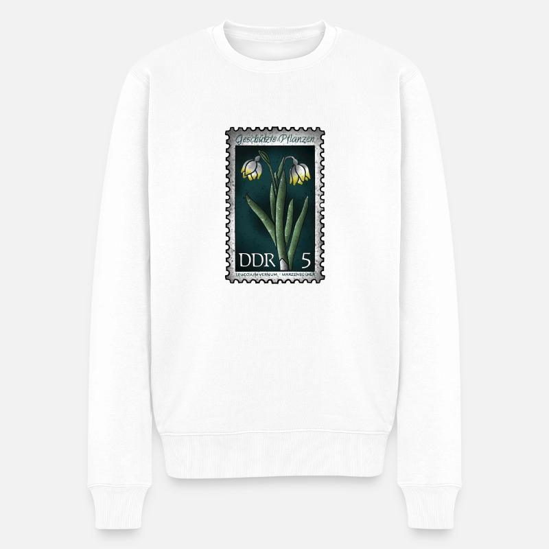 Stamp Märzenbecher - Pull Premium bio Homme - blanc