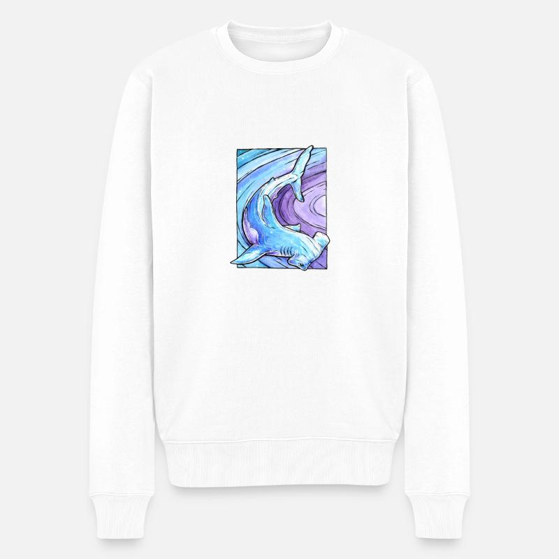 Hammerhead - Pull Premium bio Homme - blanc