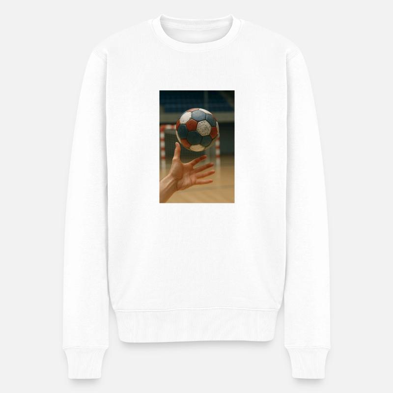 Handball - Pull Premium bio Homme - blanc
