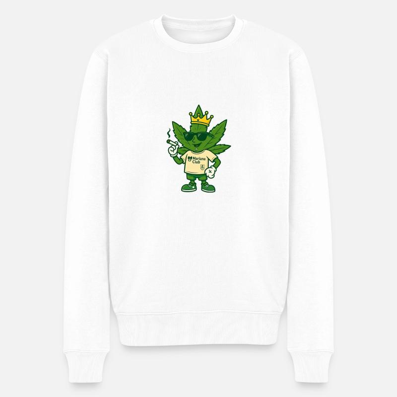 5 - Pull Premium bio Homme - blanc