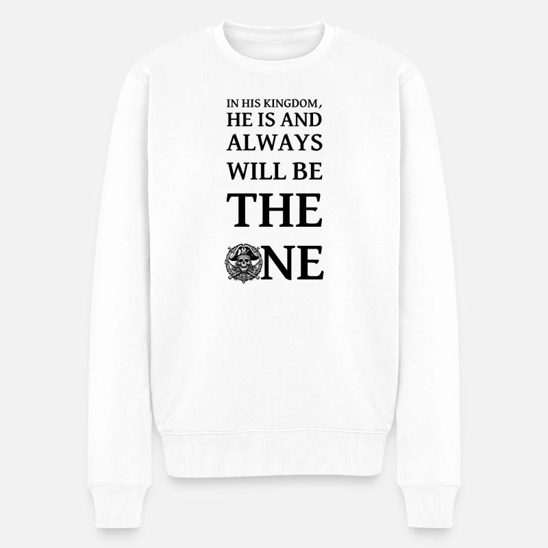 tlload - Männer Premium Bio Pullover - Weiß