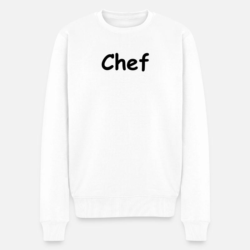 Patron - Pull Premium bio Homme - blanc