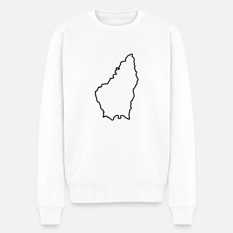 Ardèche couleur - Pull Premium bio Homme - blanc