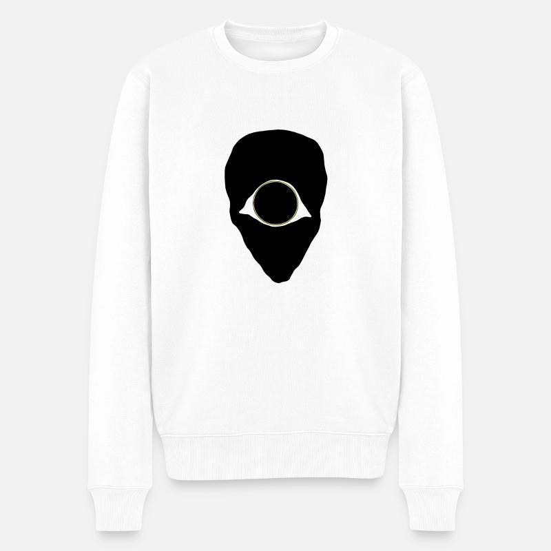 Mydriase du cyclope - Pull Premium bio Homme - blanc