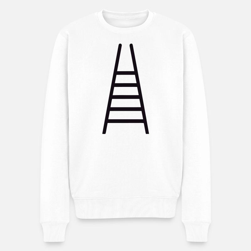 échelle - Pull Premium bio Homme - blanc