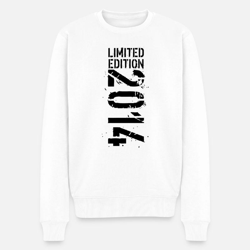 LIMITED EDITION 2014 NOIR - Pull Premium bio Homme - blanc