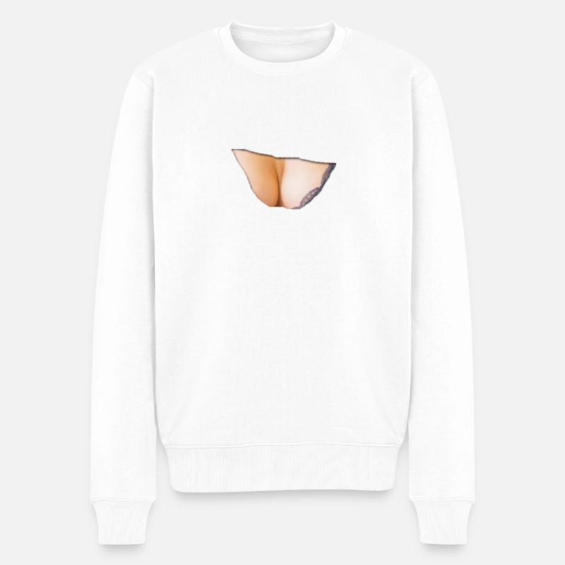 seins sein se341 - Pull Premium bio Homme - blanc