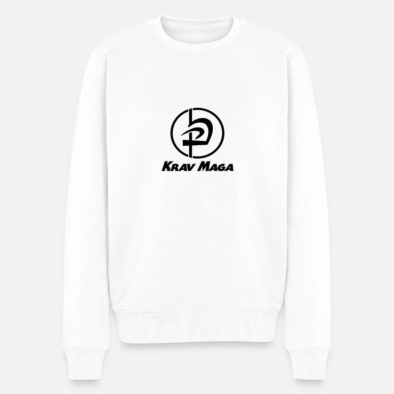 Krav Maga O1 kmarcueil.fr - Pull Premium bio Homme - blanc