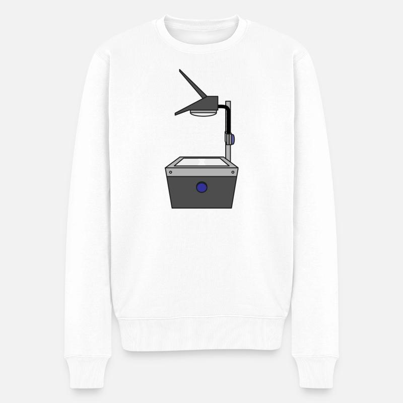 Polylux Schule Lehrer - Männer Premium Bio Pullover - Weiß