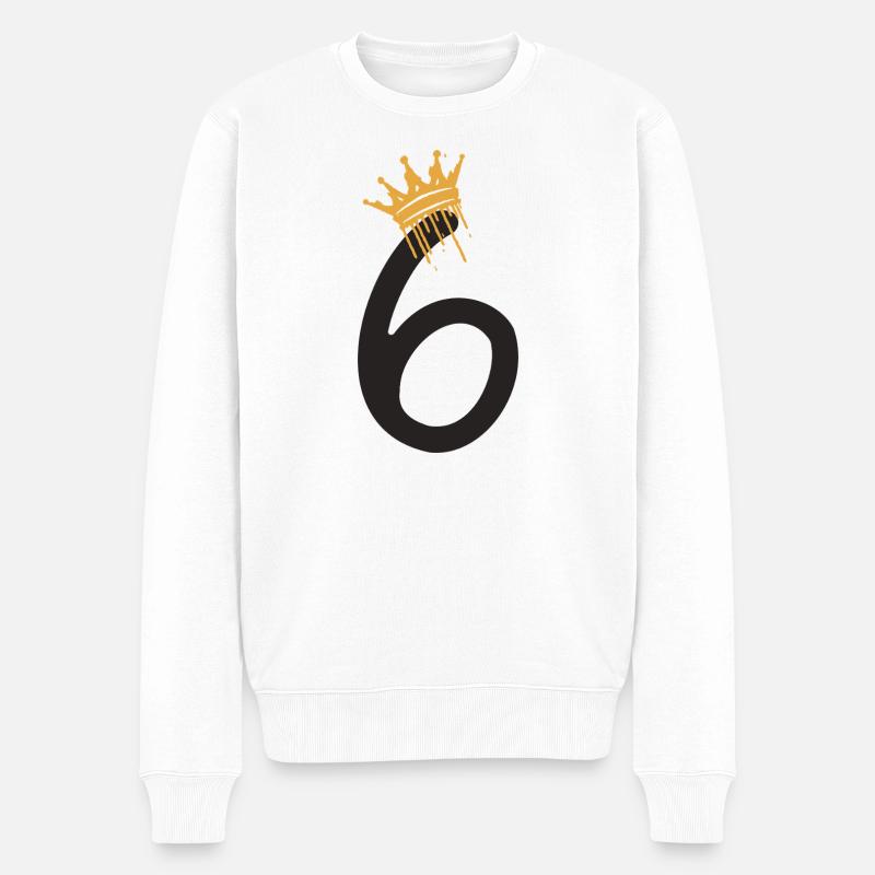 6 - Pull Premium bio Homme - blanc