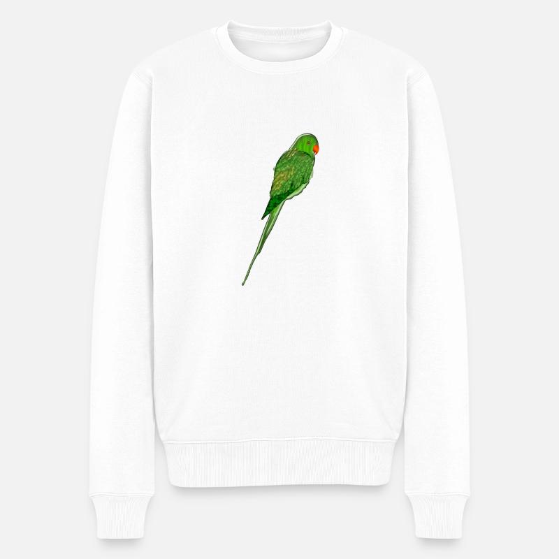 parrot35 - Pull Premium bio Homme - blanc