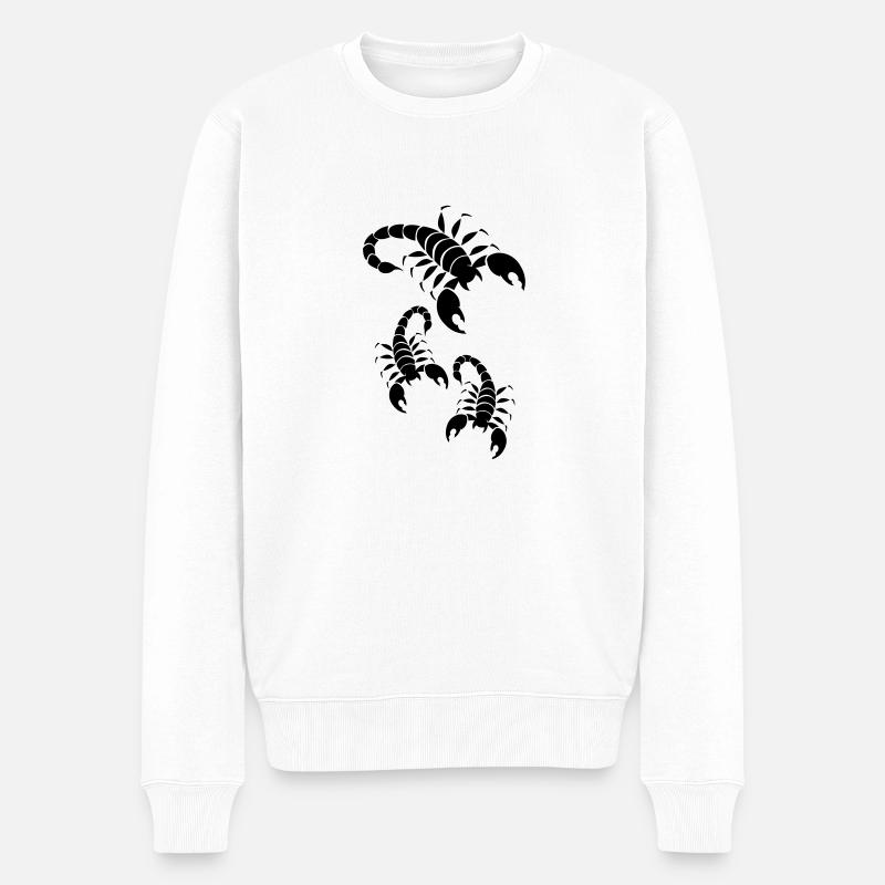 skorpios - Pull Premium bio Homme - blanc