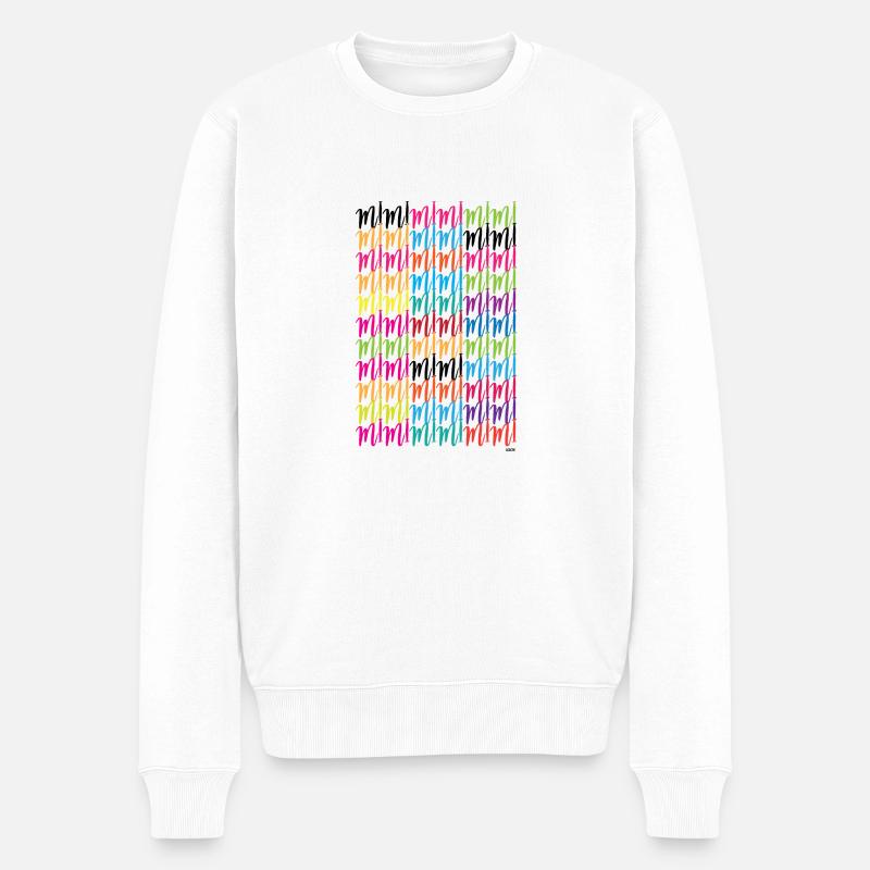 Mimimimimi - Pull Premium bio Homme - blanc