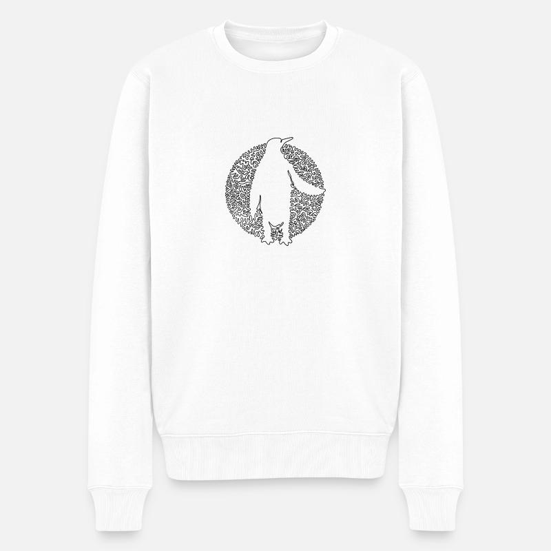 Pingouin - Pull Premium bio Homme - blanc