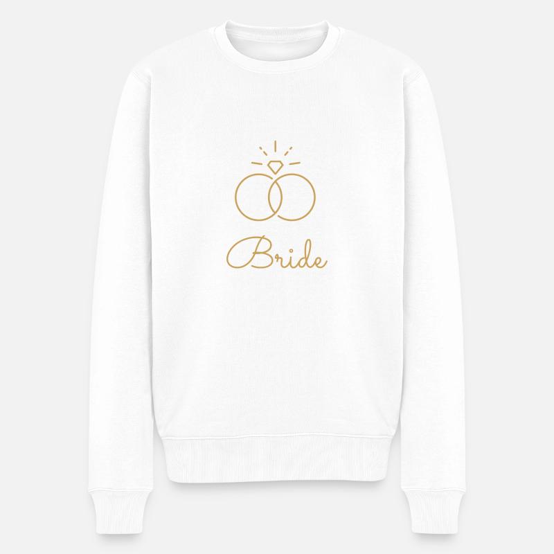 Mariée - Pull Premium bio Homme - blanc