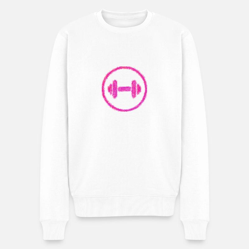 Té Power Lift - Pull Premium bio Homme - blanc