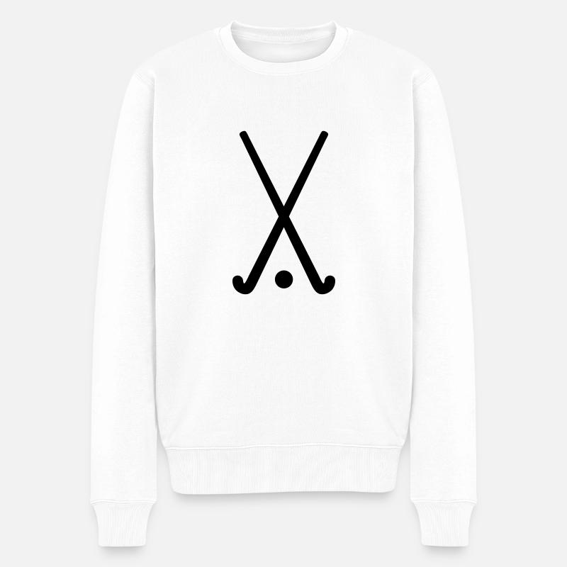 Hockey - Pull Premium bio Homme - blanc