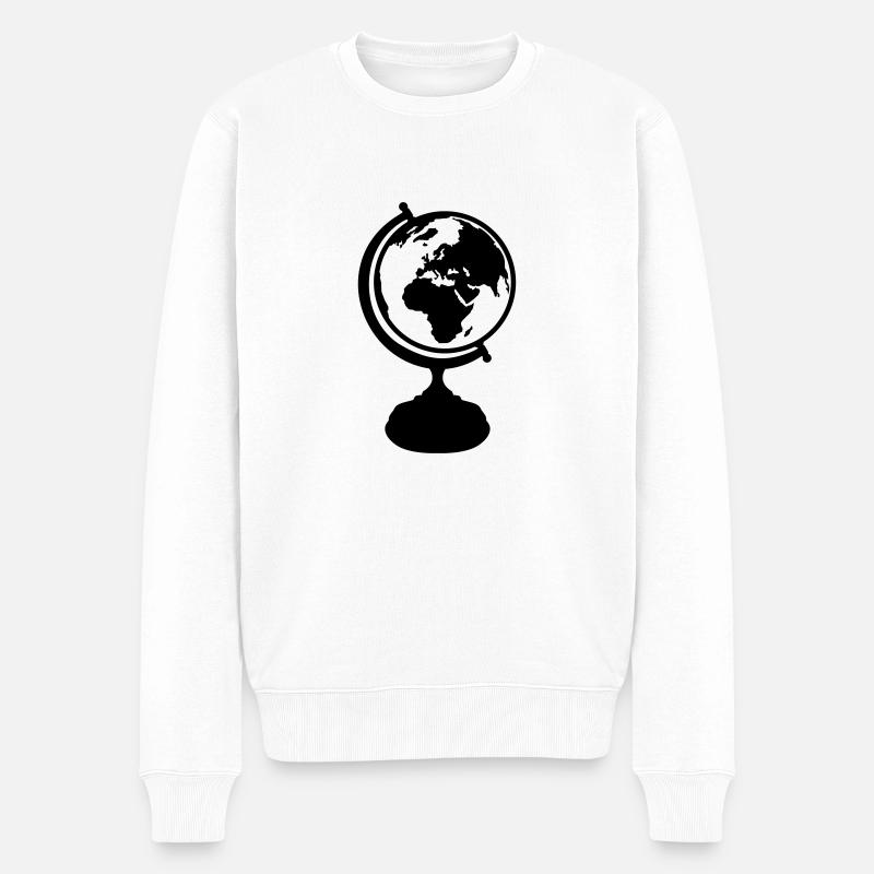 Globe - Pull Premium bio Homme - blanc
