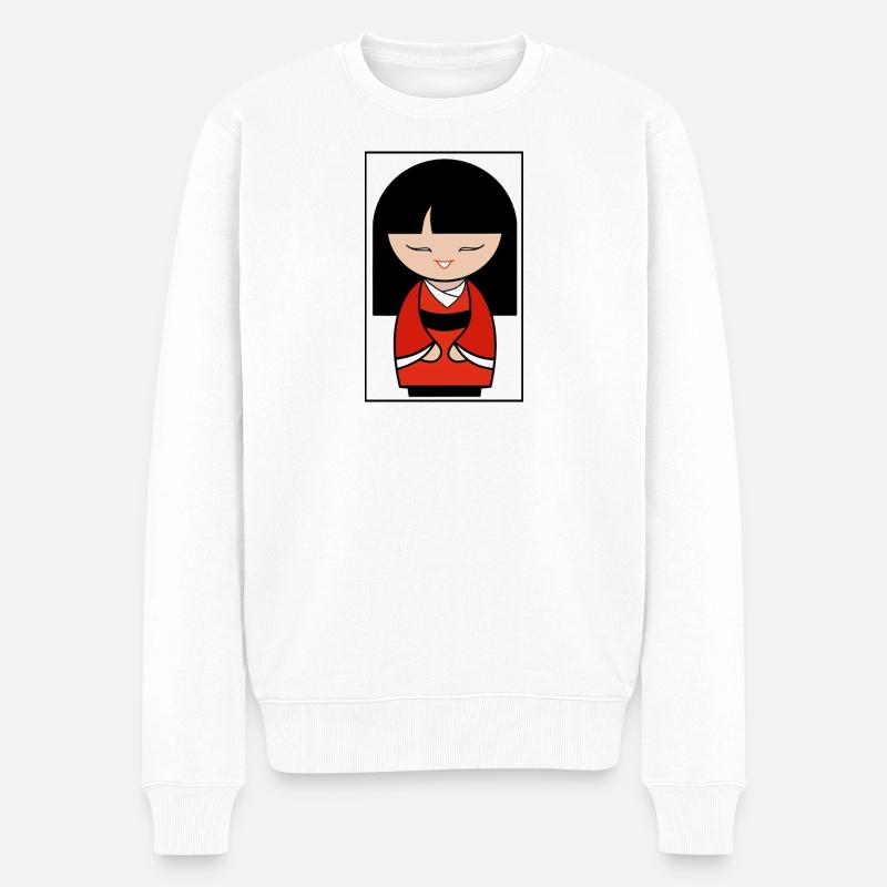 unnamed - Pull Premium bio Homme - blanc