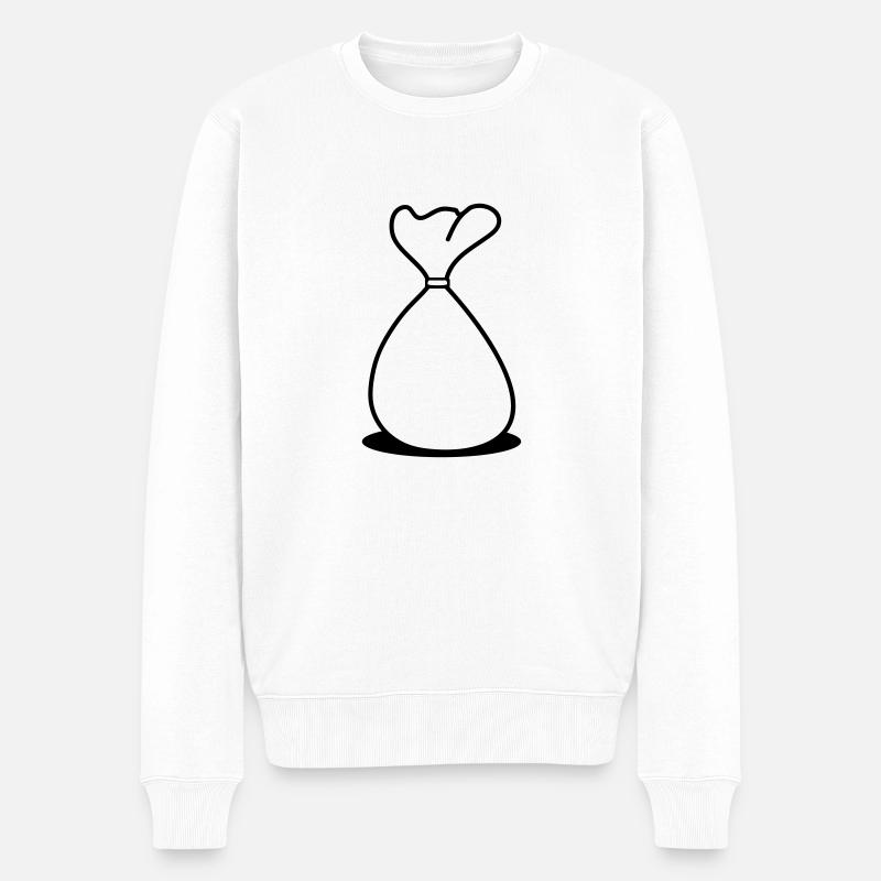 Bag - Pull Premium bio Homme - blanc