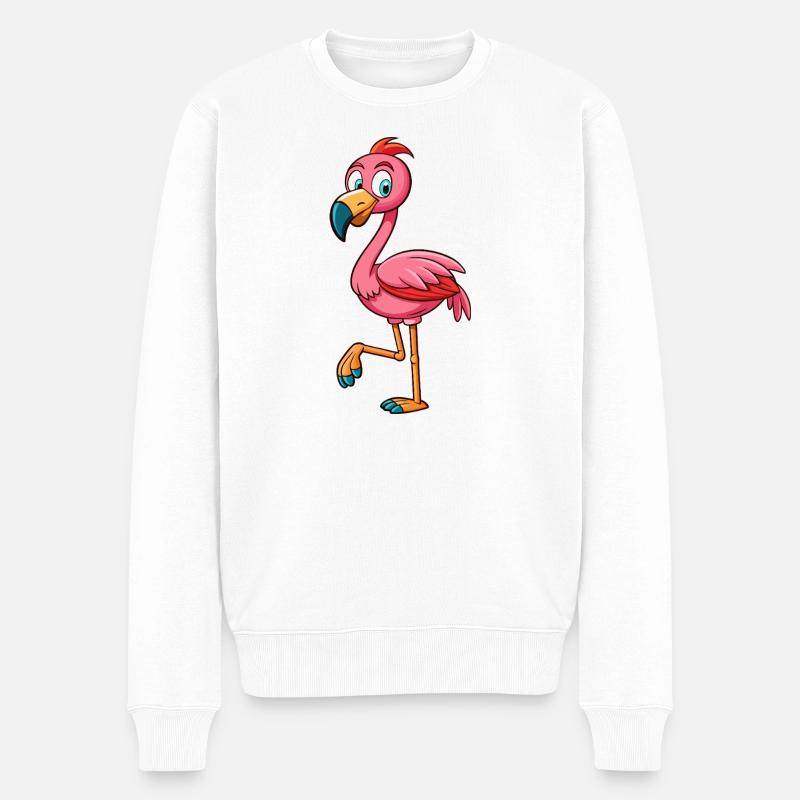 Flamant - Pull Premium bio Homme - blanc