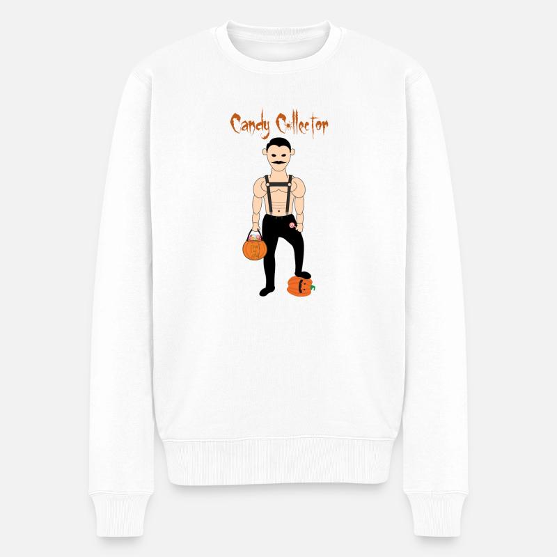 Joyeux halloween - Pull Premium bio Homme - blanc