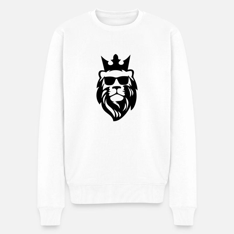 Versprechen - Männer Premium Bio Pullover - Weiß