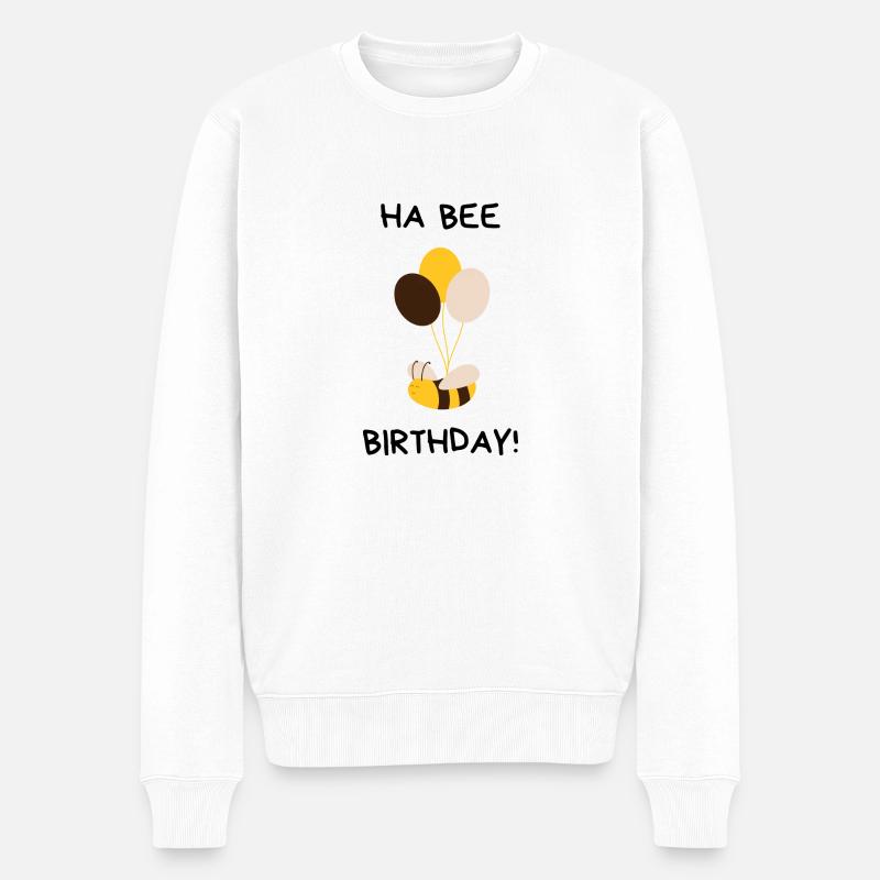 D - Pull Premium bio Homme - blanc