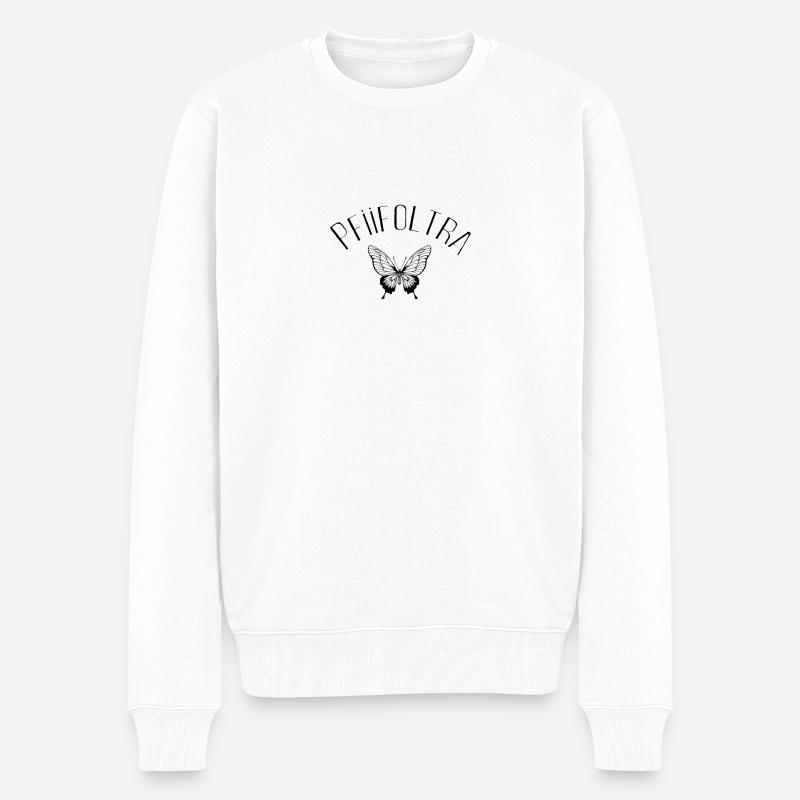 Pfiifoltra - Pull Premium bio Homme - blanc