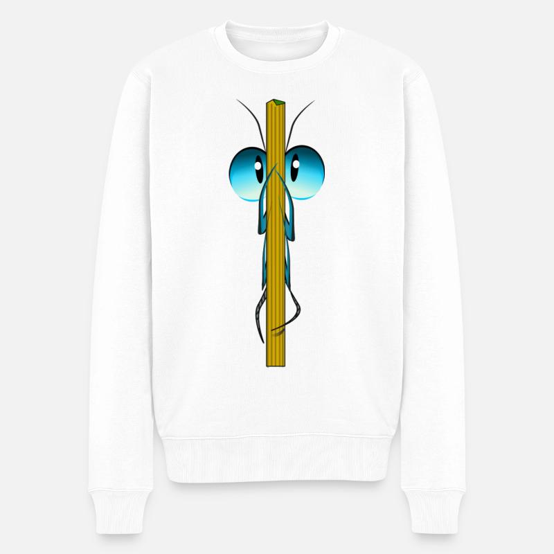 insecte - Pull Premium bio Homme - blanc