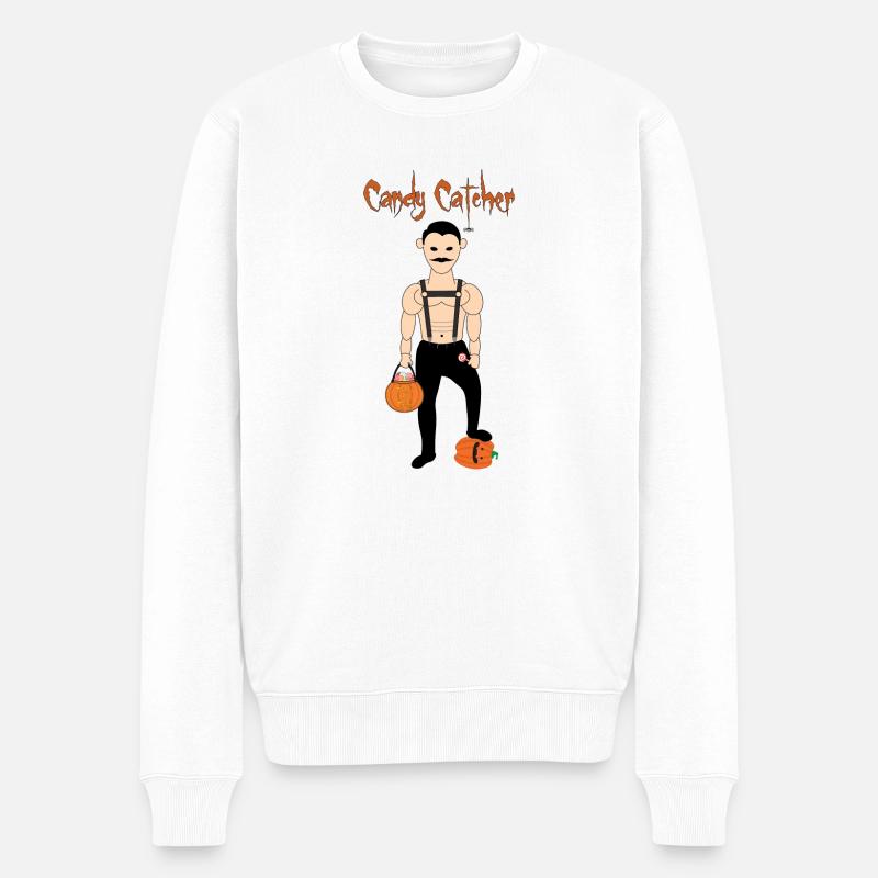 Joyeux halloween - Pull Premium bio Homme - blanc