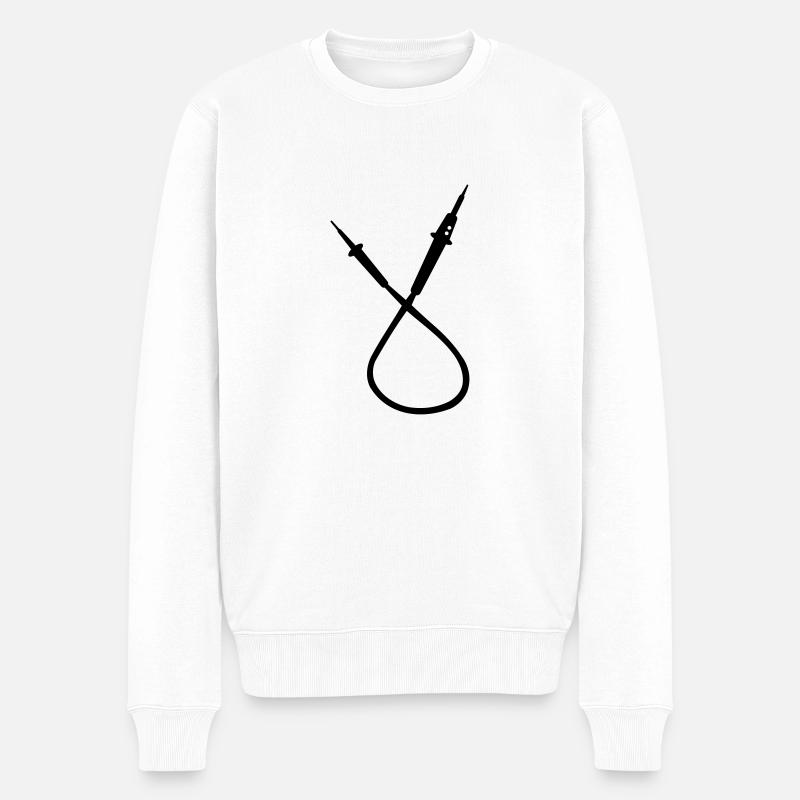 Électricien - Pull Premium bio Homme - blanc