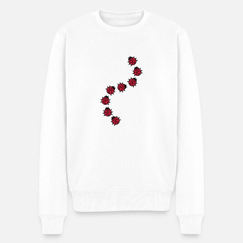 Coccinelle - Pull Premium bio Homme - blanc