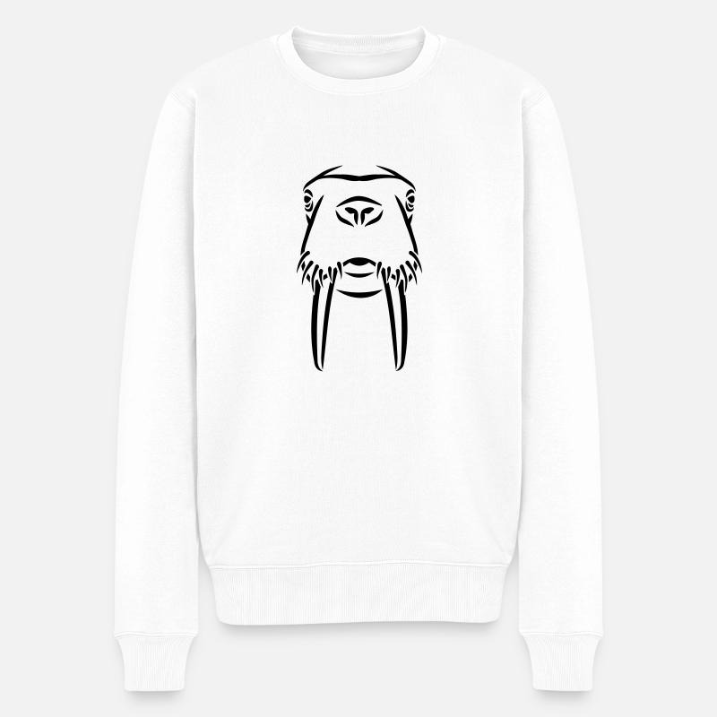 Morse - Pull Premium bio Homme - blanc