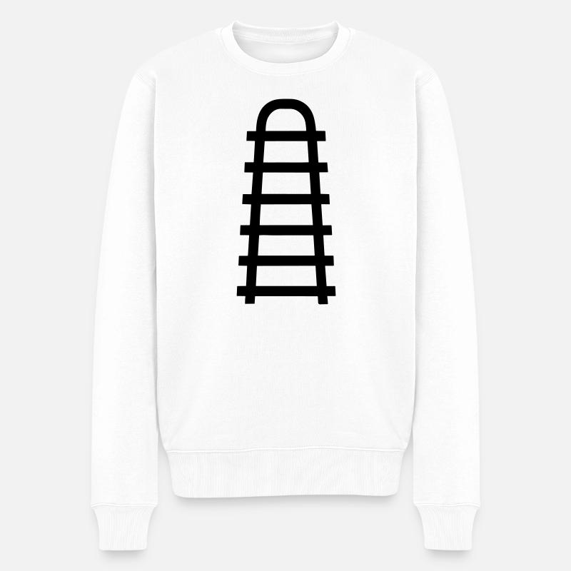 échelle - Pull Premium bio Homme - blanc