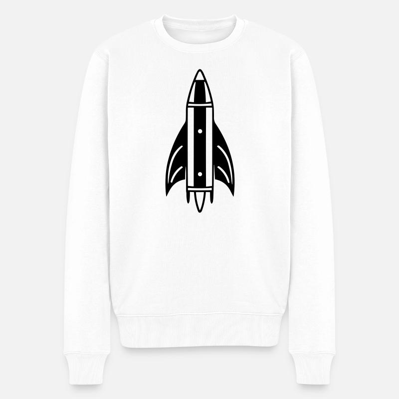 Fusée - Pull Premium bio Homme - blanc