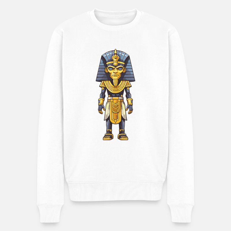 Bande dessinée Pharaon - Pull Premium bio Homme - blanc